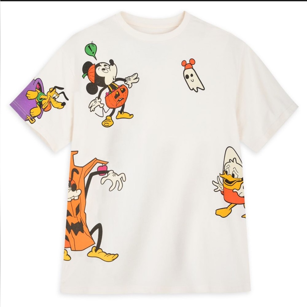 Disney Adult Shirt - Mickey And Friends Halloween Trick Or Treat